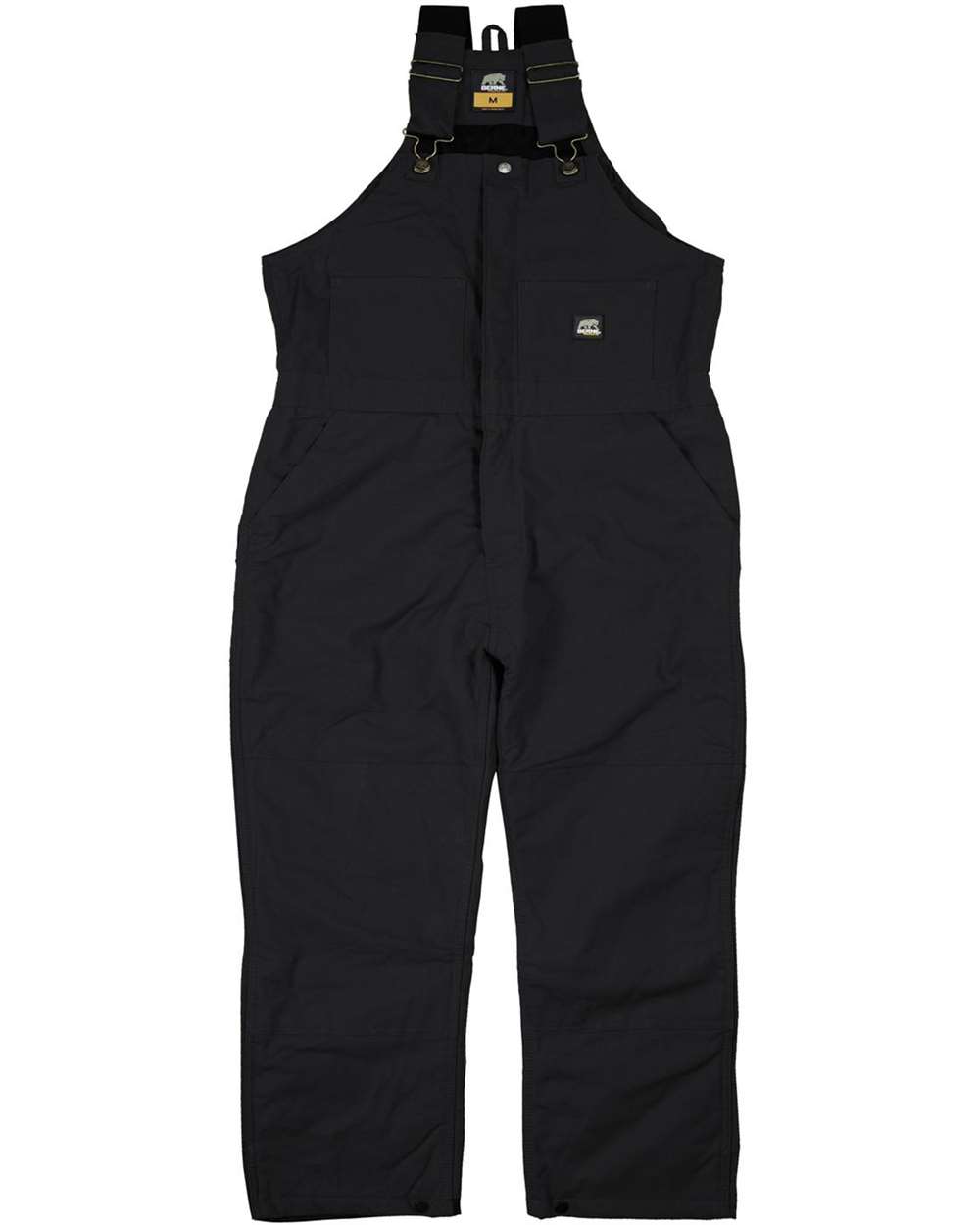 Berne Men's Heritage Insulated Duck Bib Overall With Brass Zipper