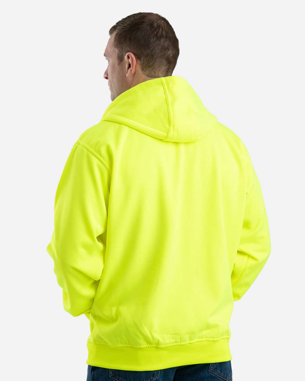 Berne Men's Tall Heritage Thermal-Lined Hooded Work Sweatshirt Zipper