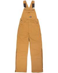Berne Men's Slab Unlined Duck Bib Overall Heavy-Duty Workwear