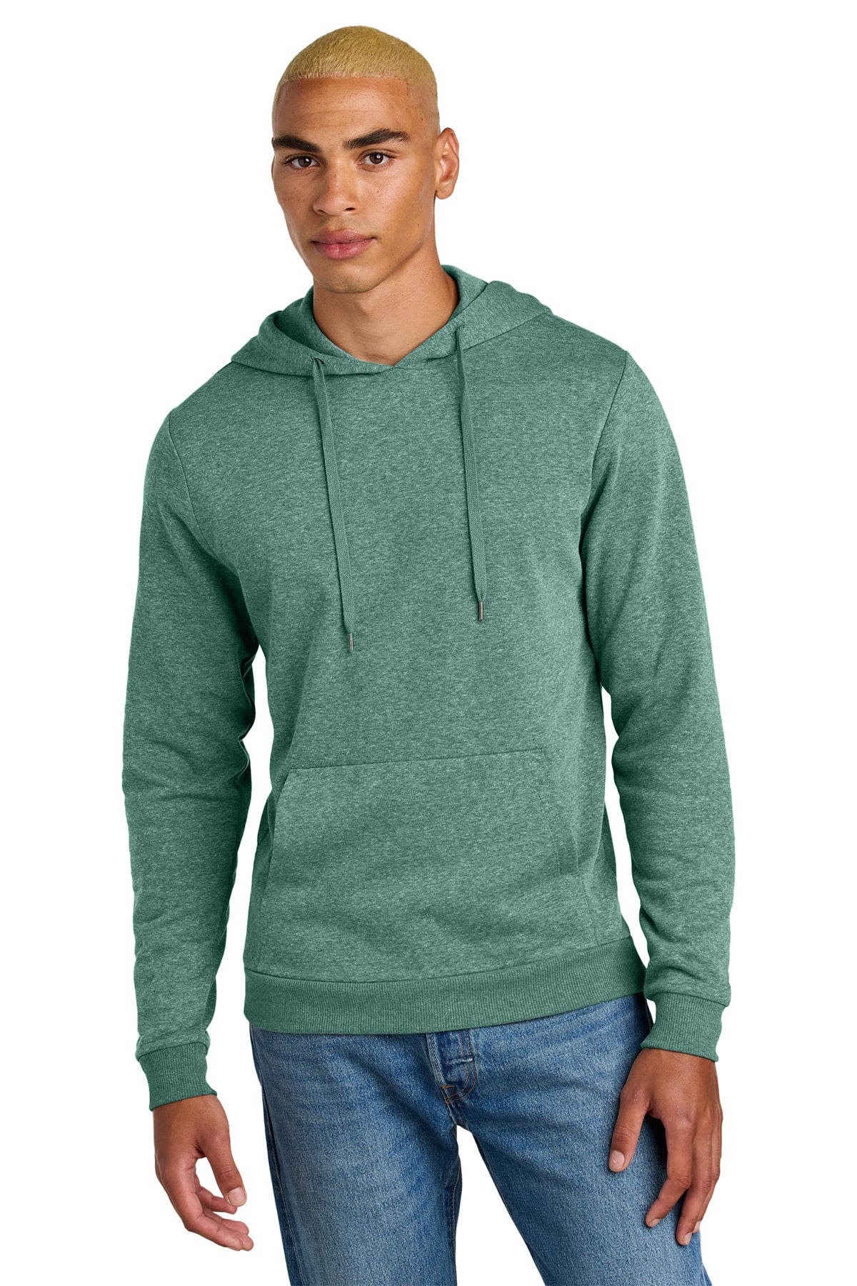 District Perfect Tri Fleece Pullover Hoodie Soft Lightweight Three‑Yarn Blend
