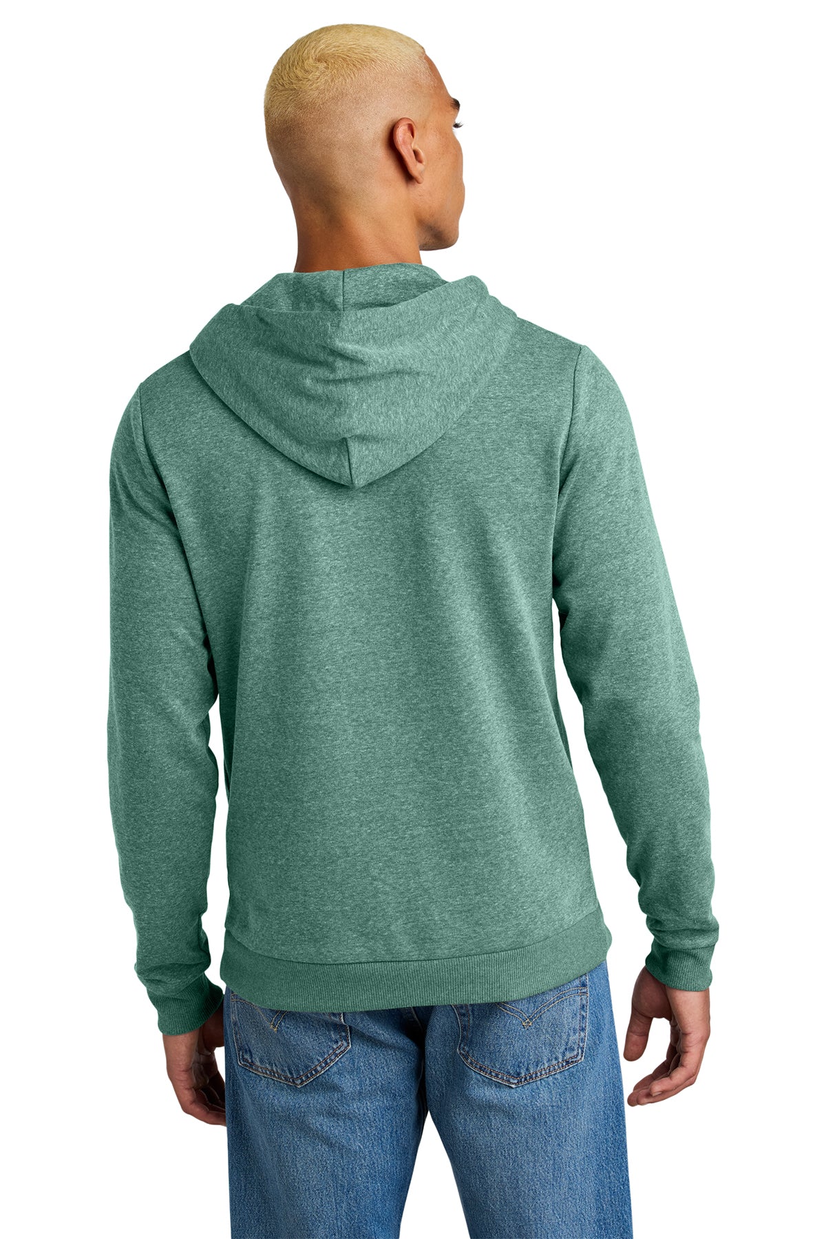 District Perfect Tri Fleece Pullover Hoodie Soft Lightweight Three‑Yarn Blend