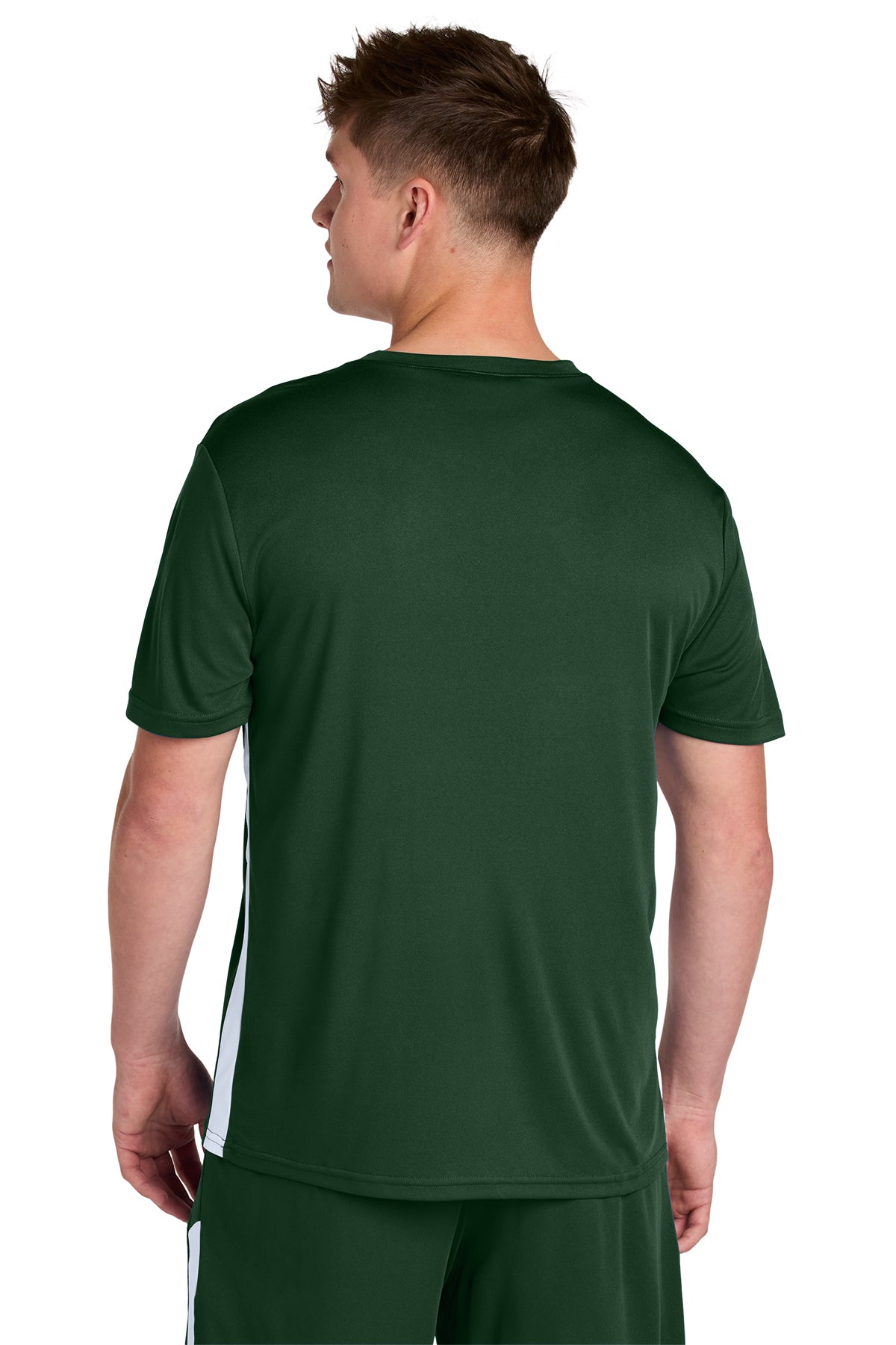 Sport-Tek Competitor United V-Neck Moisture-Wicking Performance Tee with Sun Protection