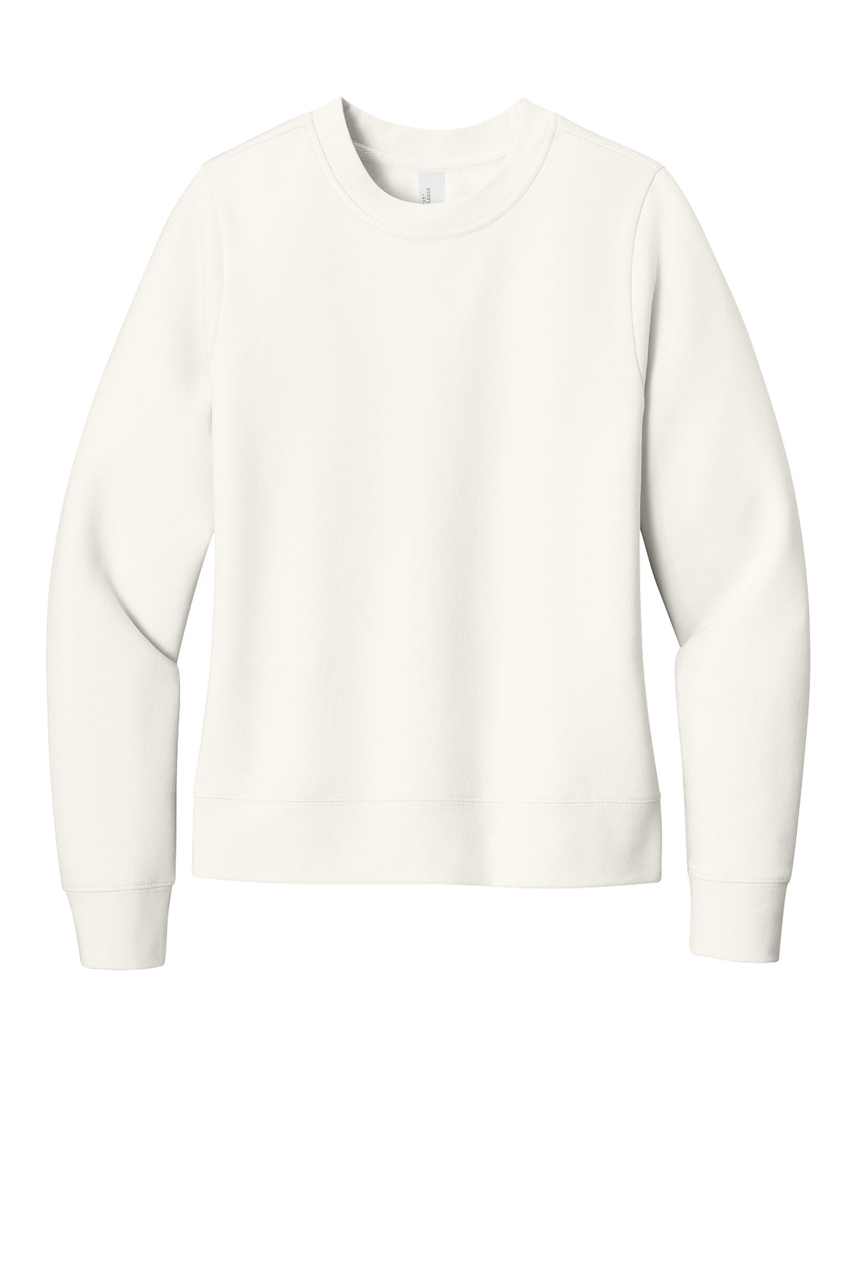 District Women's V.I.T. Fleece Crew Cotton-Blend Crewneck Sweatshirt