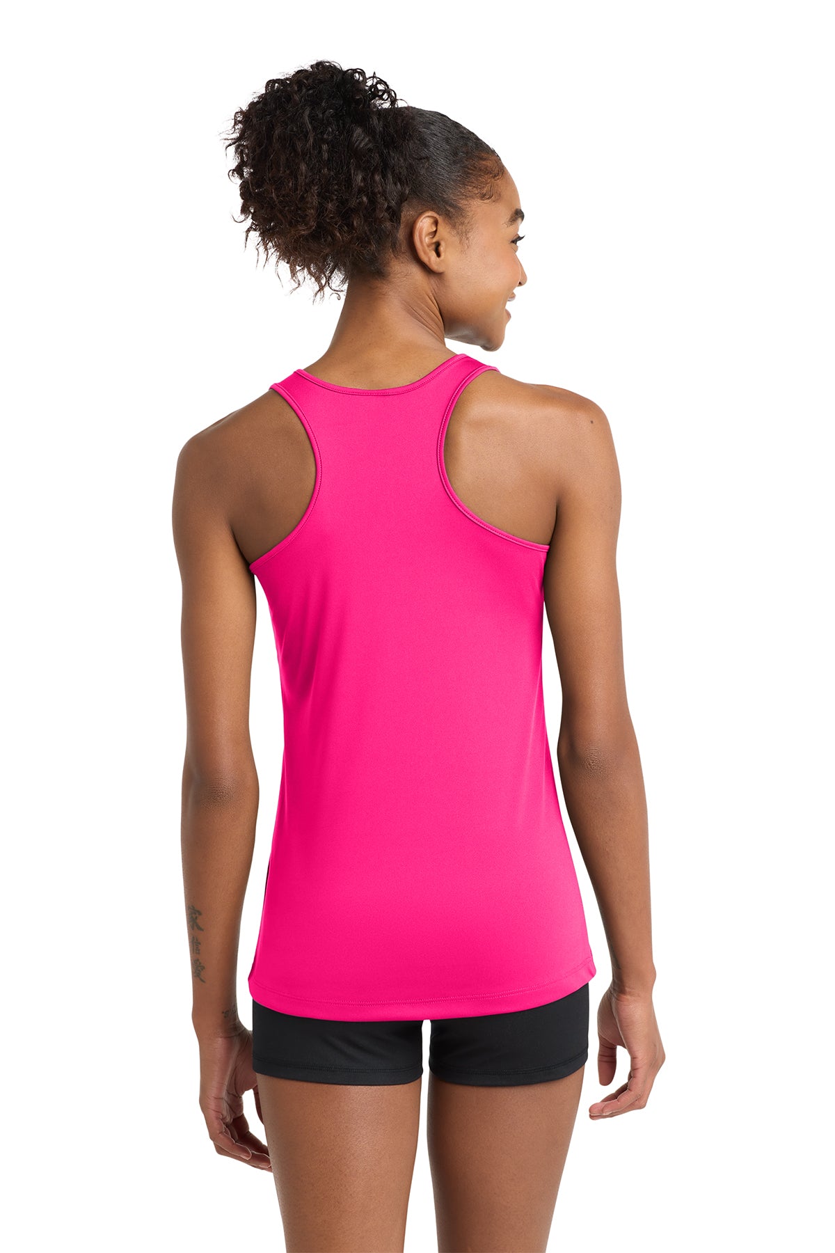 Sport-Tek Women's PosiCharge Performance Racerback Tank Top with Moisture-Wicking Fabric