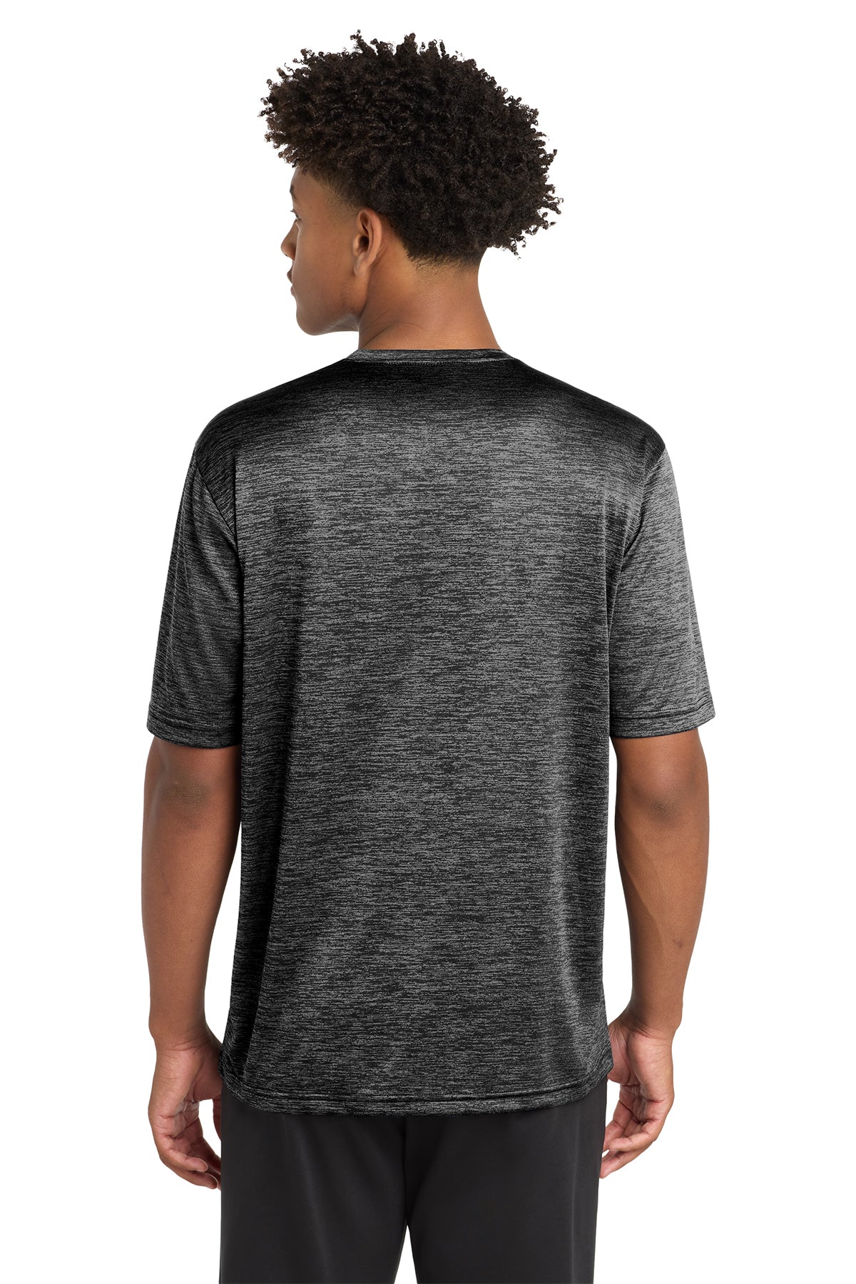 Sport-Tek PosiCharge Electric Heather Moisture-Wicking Performance Tee Shirt for Adults