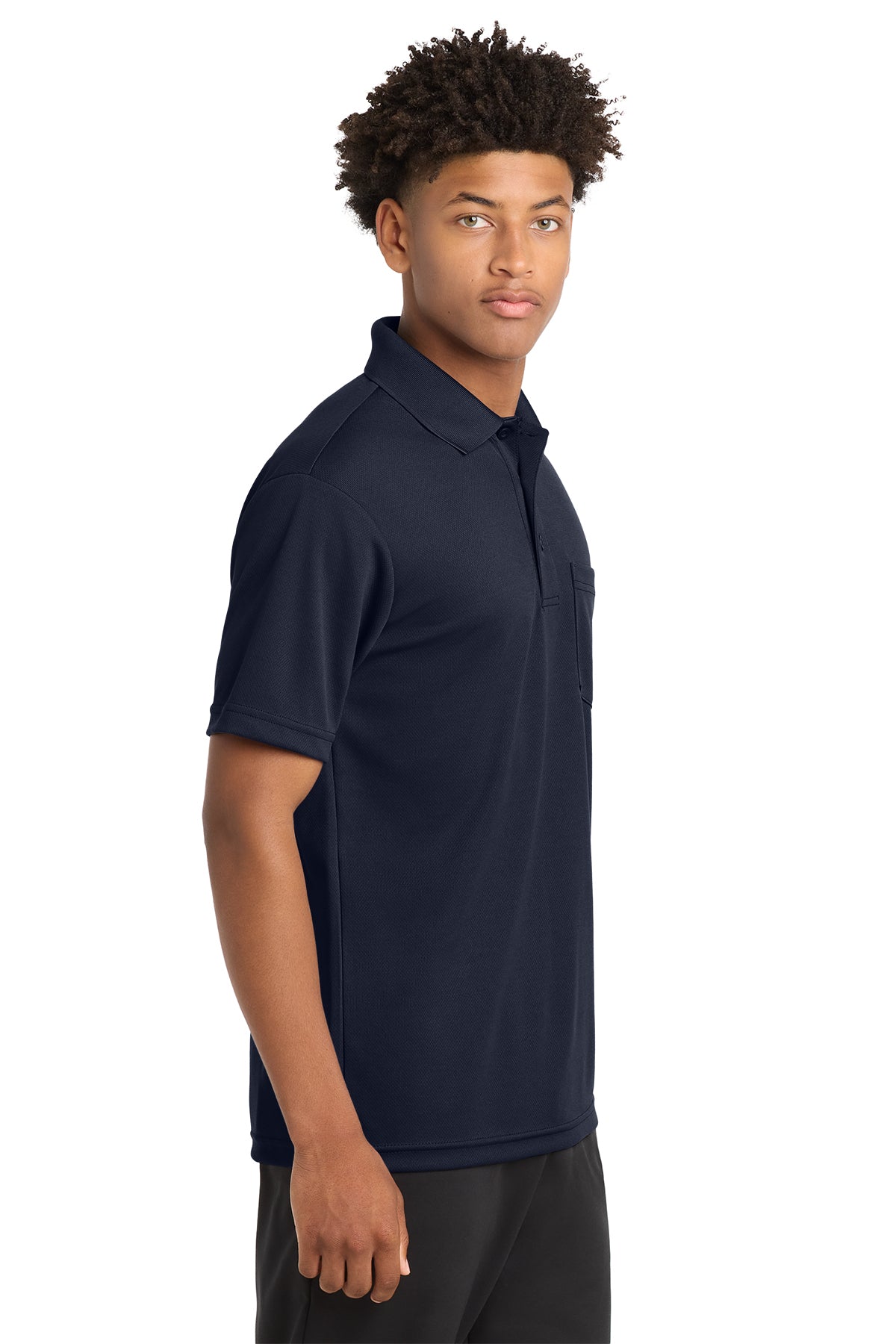 Sport-Tek PosiCharge RacerMesh Pocket Polo – Breathable Performance Shirt