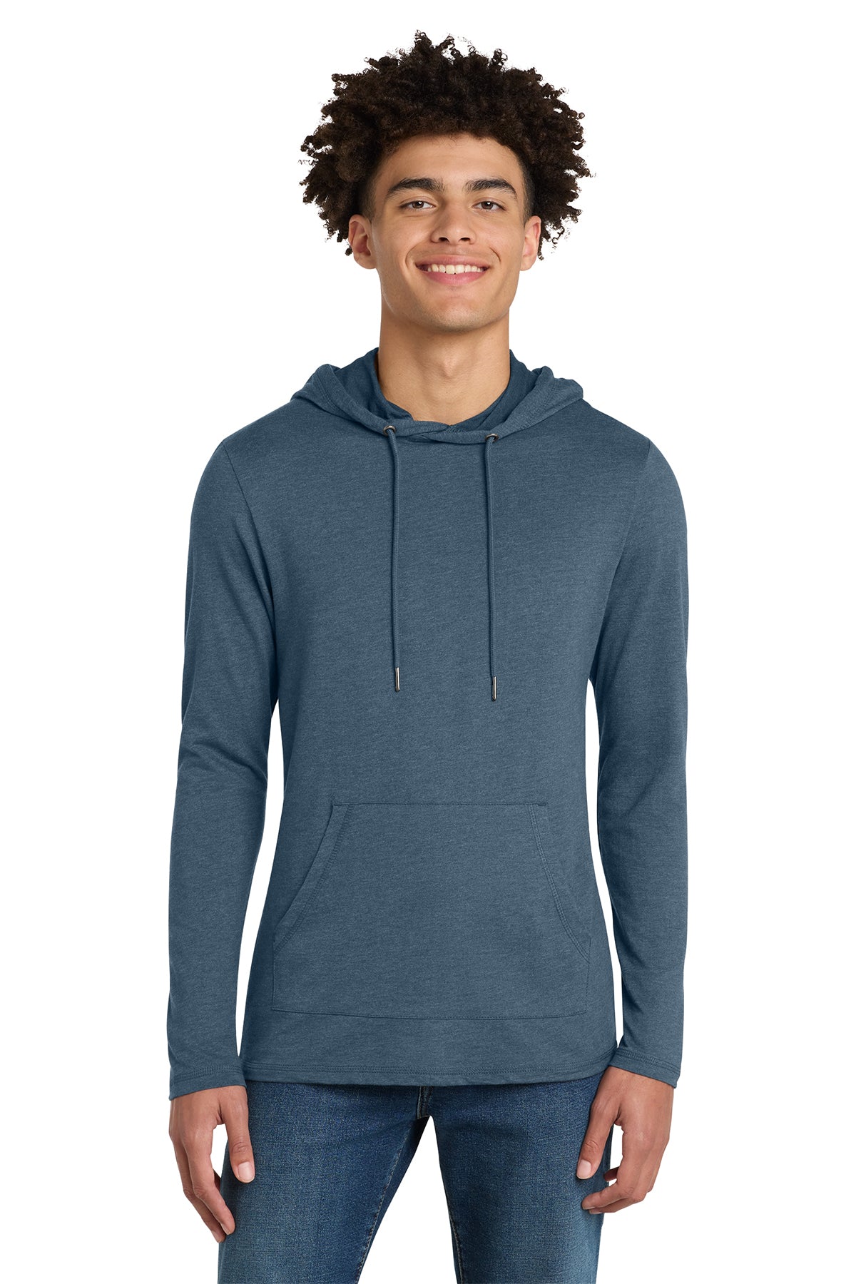 District Featherweight French Terry Hoodie Lightweight Unlined Pullover