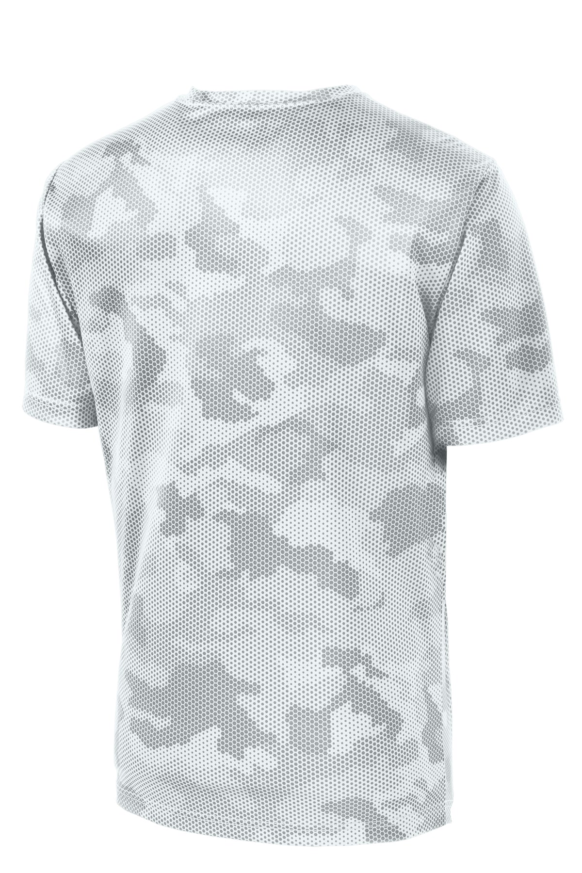 Sport-Tek CamoHex Performance Tee: Moisture-Wicking, Tag-Free, Athletic Style Shirt