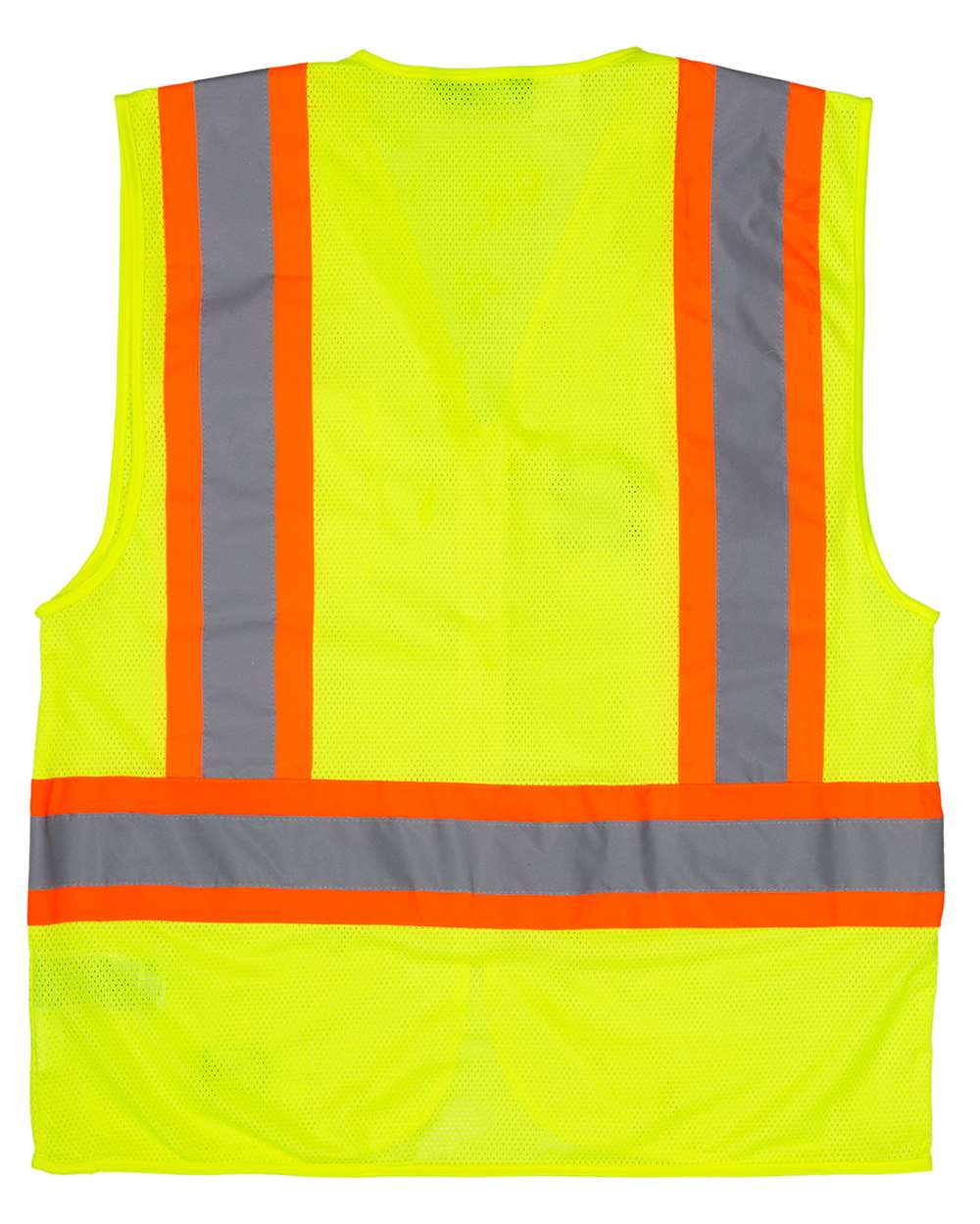 Berne Men's Hi-Vis Class 2 Reflective Mesh Safety Vest