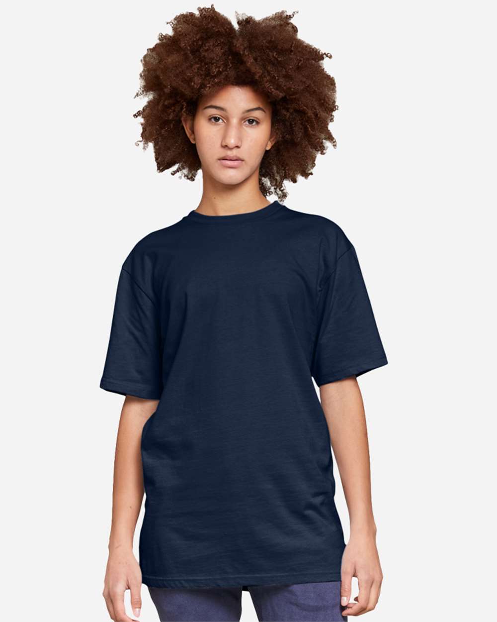 Lane Seven Heavyweight 100% Ringspun Cotton T-Shirt Durable Comfort Tee