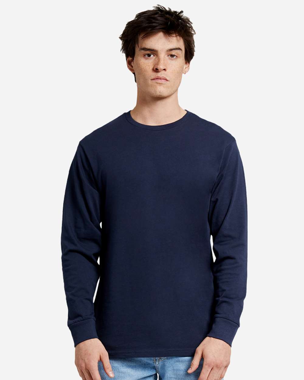 Lane Seven Heavyweight Long Sleeve Cotton Tee for Printing