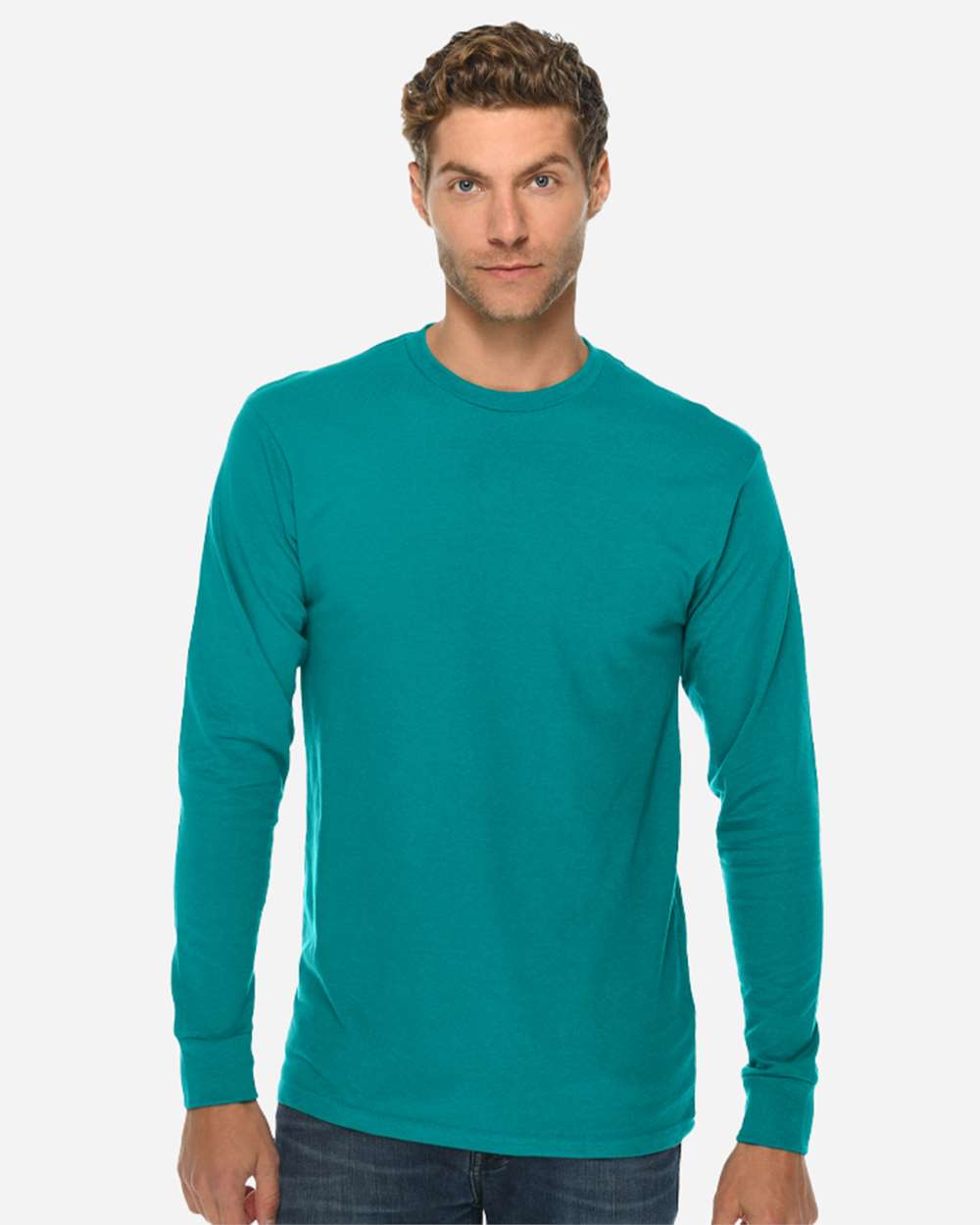 Lane Seven Heavyweight Long Sleeve Cotton Tee for Printing