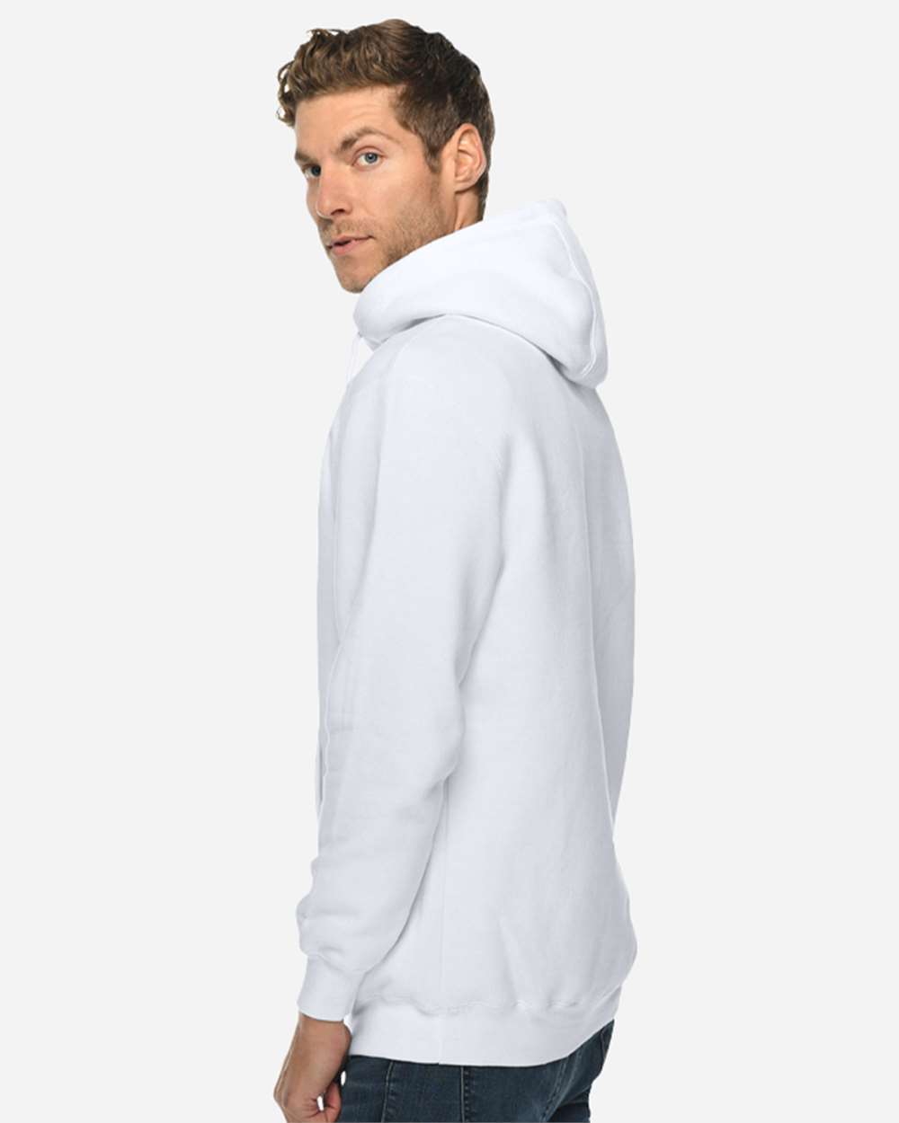Lane Seven Unisex Heavyweight Pullover Hooded Fleece Sweatshirt Sustainable