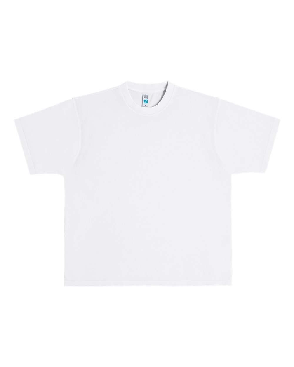 Lane Seven Urban Heavyweight Pigment-Dyed Oversized Boxy Cotton T-Shirt