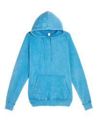 Lane Seven Vintage Raglan Hooded Sweatshirt Unisex Mineral-Washed Cotton