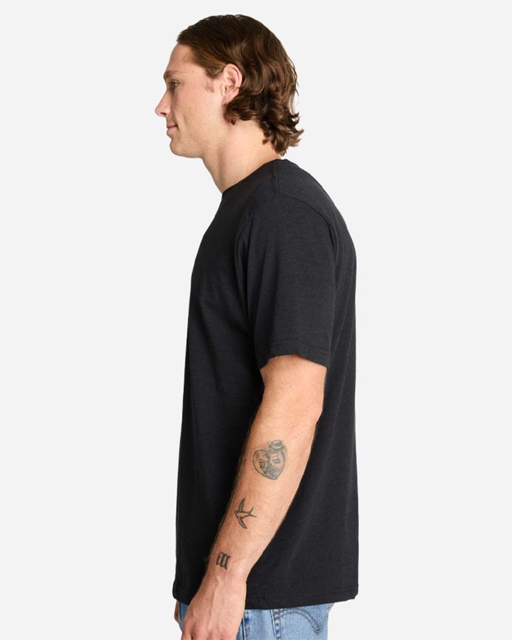 Lane Seven Deluxe CVC Ring-Spun Blend Tee for Printing