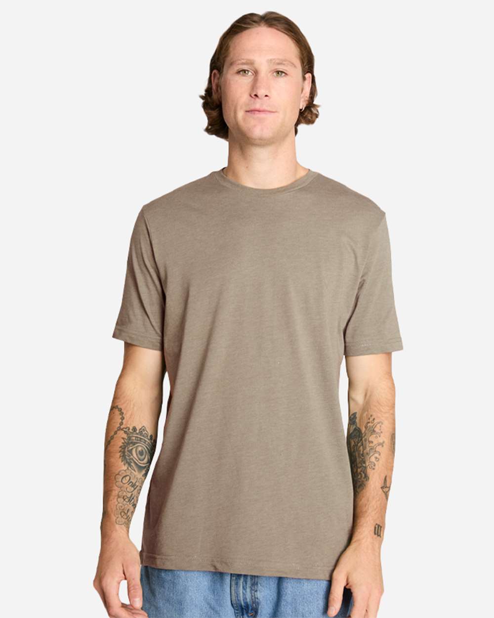 Lane Seven Deluxe CVC Ring-Spun Blend Tee for Printing