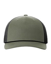 Richardson Five-Panel Classic Rope Cap Performance Polyester Snapback Hat