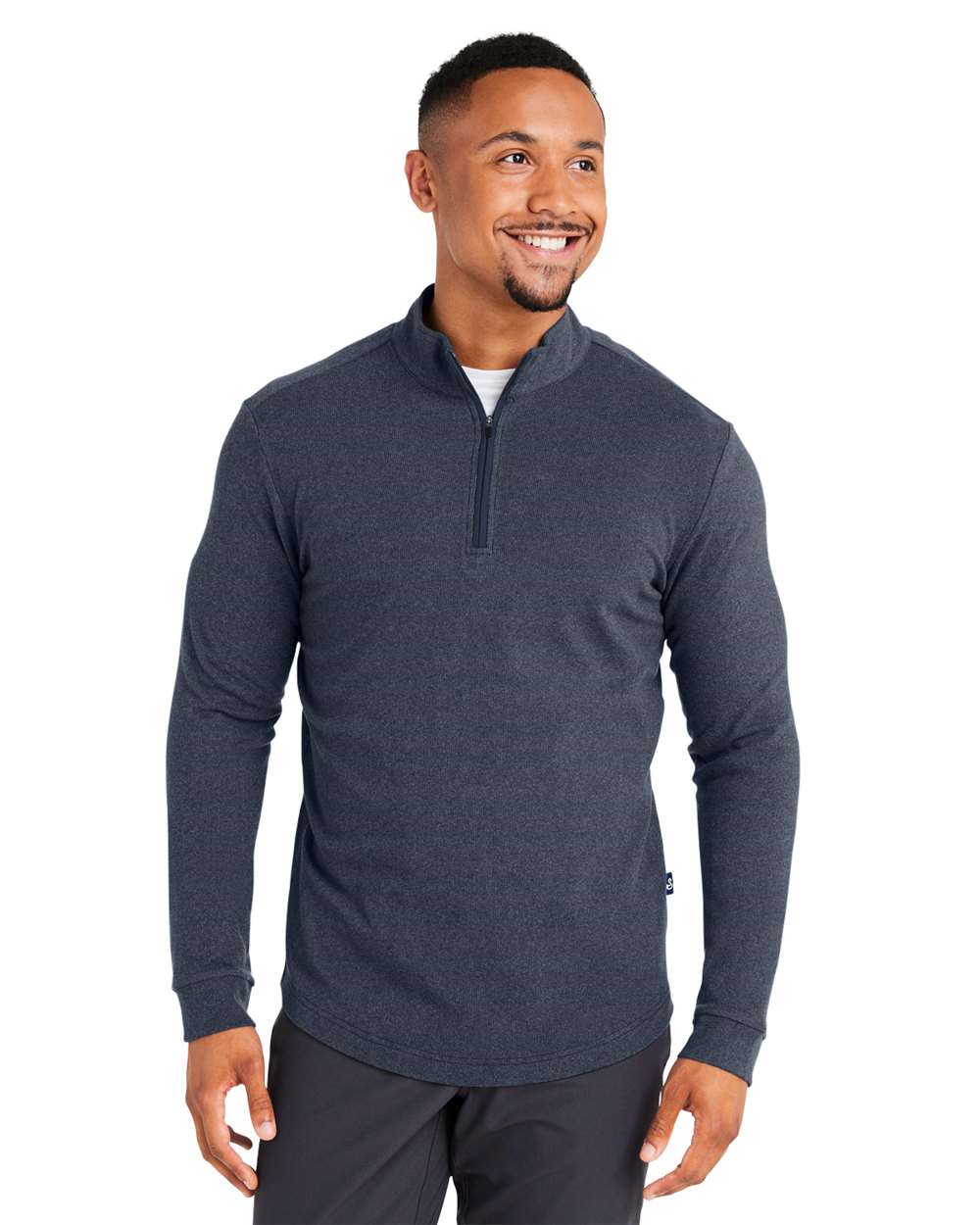 Swannies Men's Emery Quarter-Zip Pullover Soft Performance Stretch Fleece