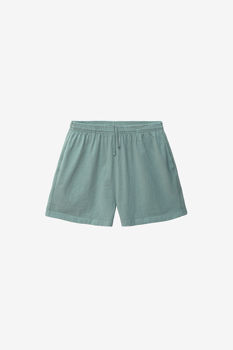 Unisex Heavyweight Jersey Cotton Gym Shorts with Elastic Waistband and Pockets