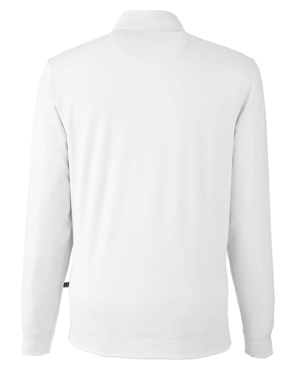 Men's McKinnon Heathered Quarter-Zip Pullover with Hidden Zipper Collar
