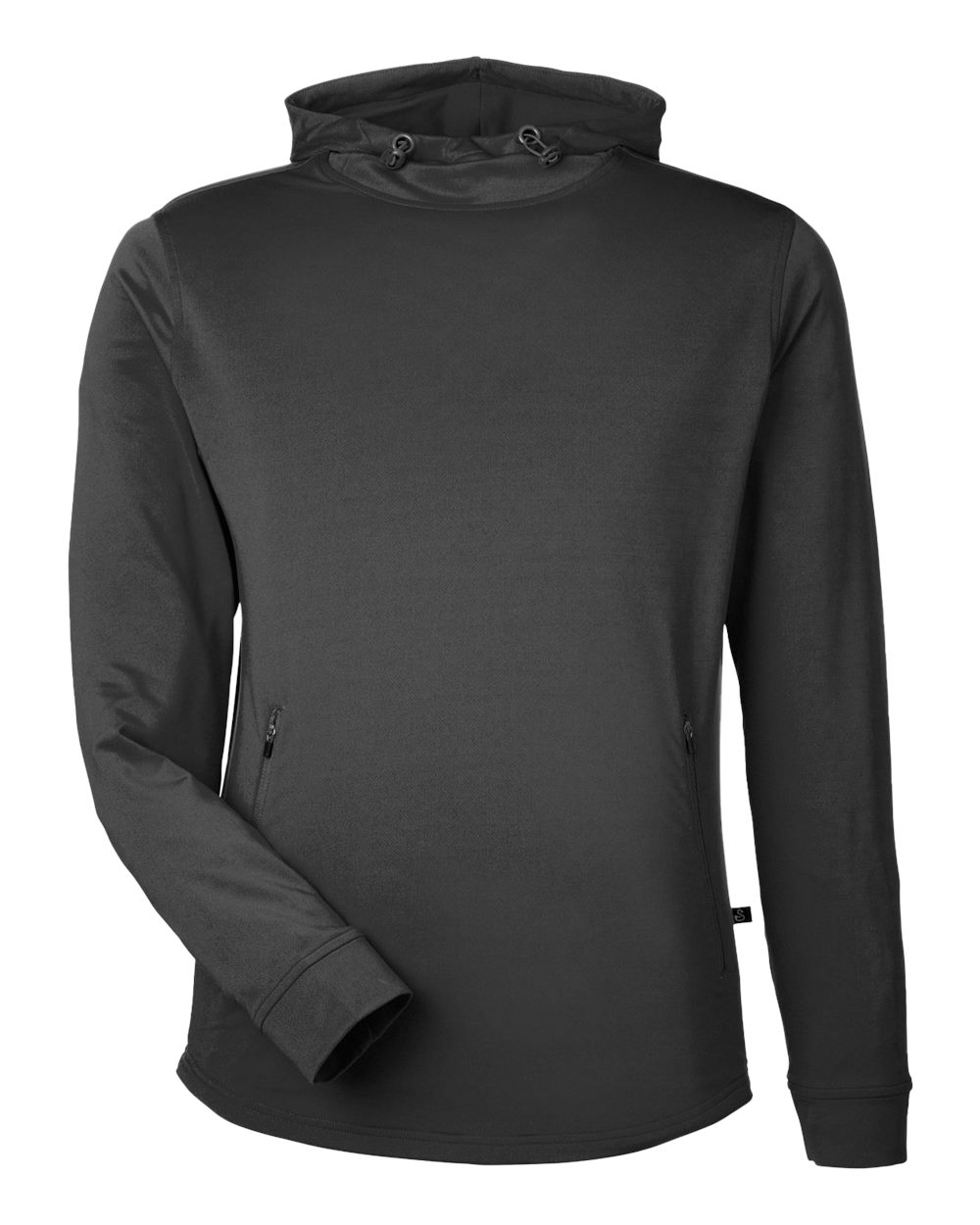 Swannies Men's Ivy Hooded Performance Stretch Hoodie with Pouch Pocket