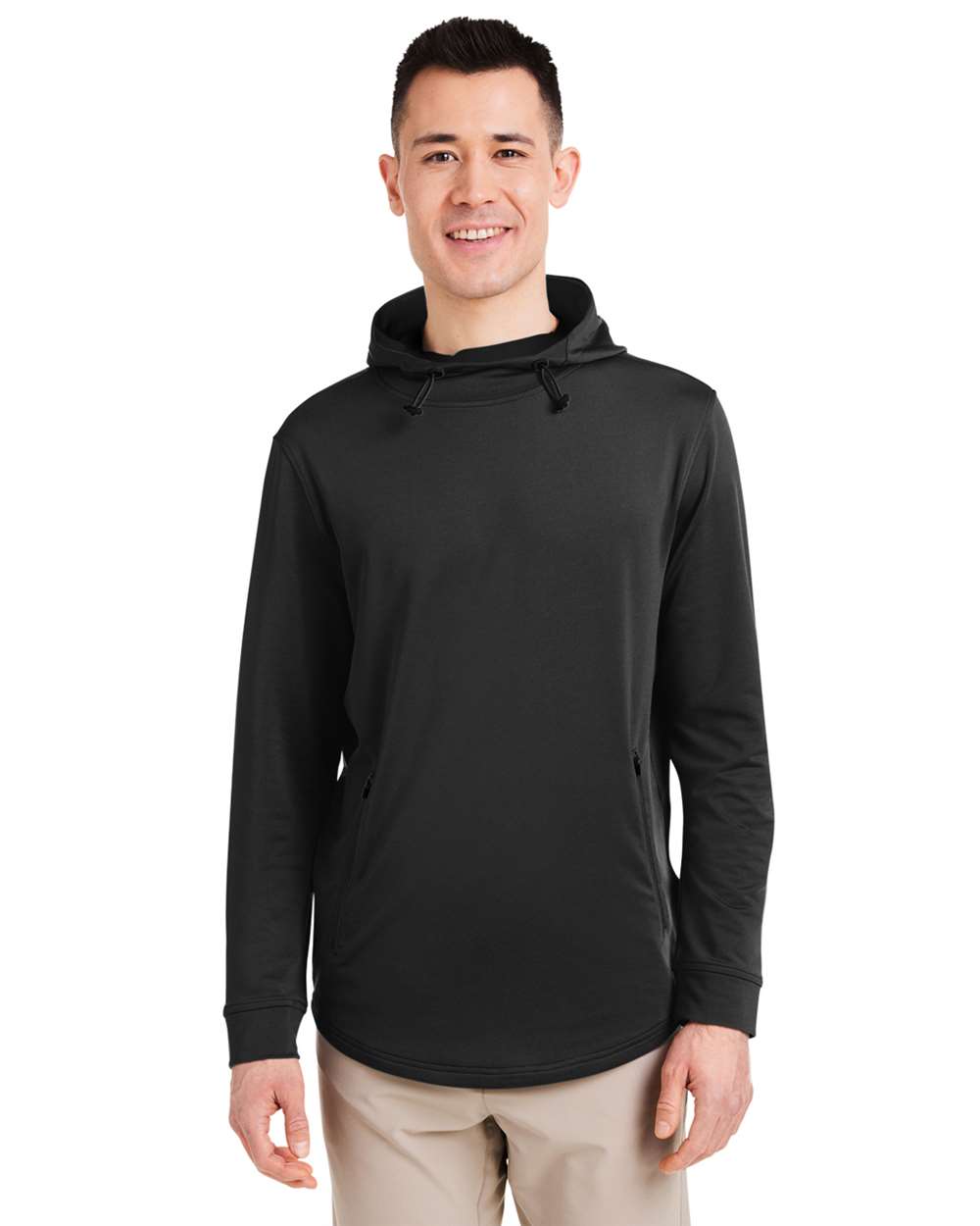 Swannies Men's Ivy Hooded Performance Stretch Hoodie with Pouch Pocket