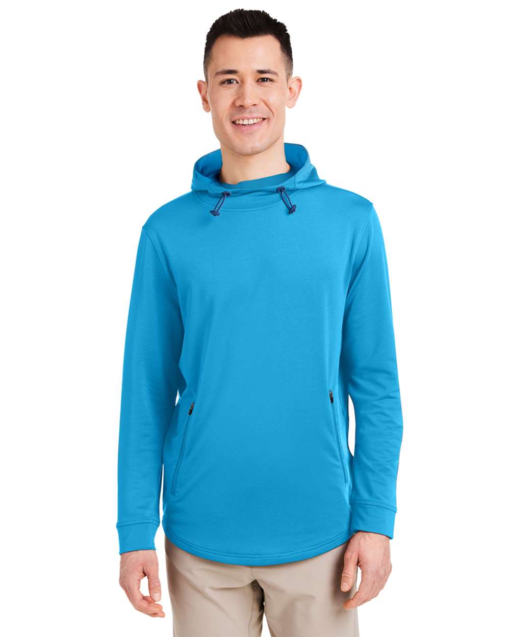 Swannies Men's Ivy Hooded Performance Stretch Hoodie with Pouch Pocket