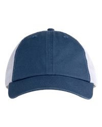 Adams Headwear Vibe Six-Panel Mesh Back Twill Cap