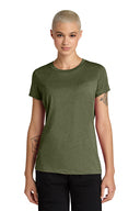 District Women's Perfect Weight V-Neck Tee 100% Combed Ring-Spun Cotton