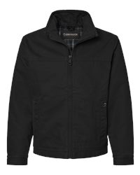 Berne Men's Highland Washed Cotton Duck Fleece-Lined Work Jacket