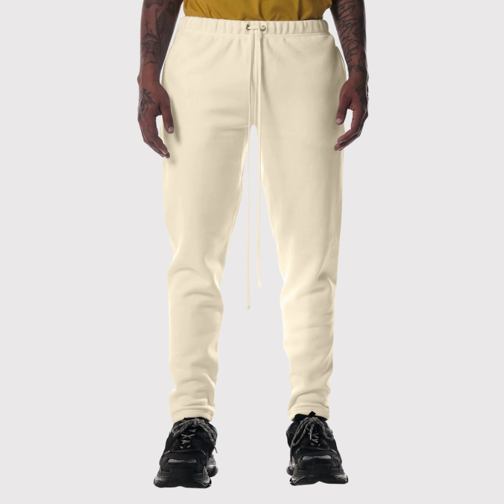 Heavyweight 3-End Fleece Drop-Crotch Joggers 80% Cotton Blend