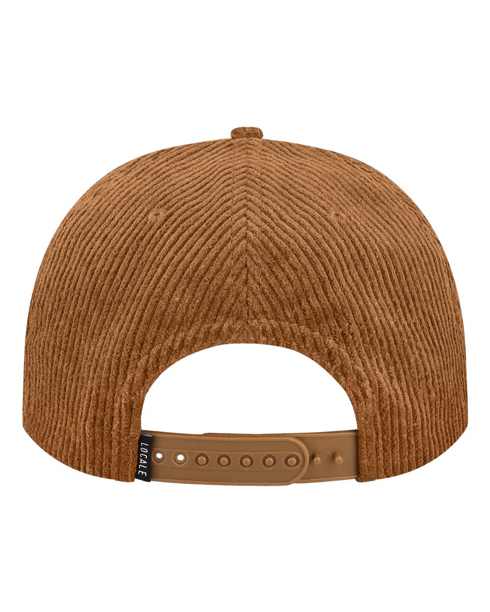 LOCALE Wilson Corduroy Rope Cap Five-Panel Unstructured Snapback