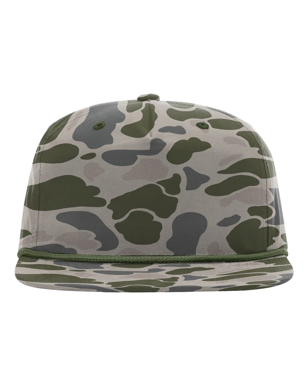 Richardson Printed Umpqua Adjustable Camo Rope-Trim Snapback Cap