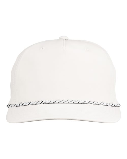 Swannies Brewer Performance 5-Panel Water-Repellent Adjustable Snapback Cap