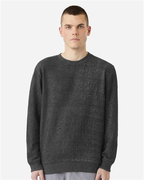 Lane Seven Unisex Nantucket Crewneck Heavyweight Textured Fleece Sweatshirt