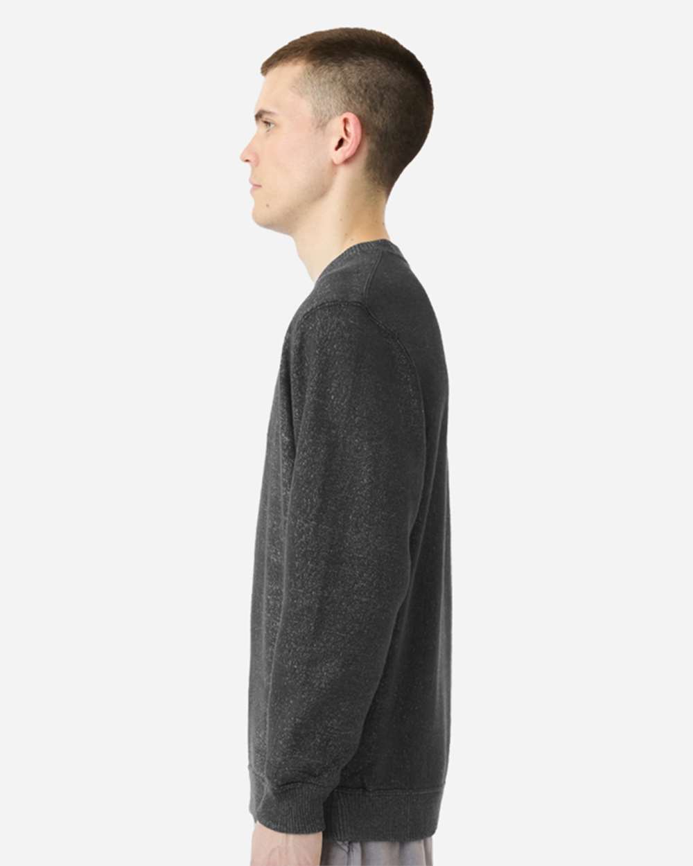 Lane Seven Unisex Nantucket Crewneck Heavyweight Textured Fleece Sweatshirt