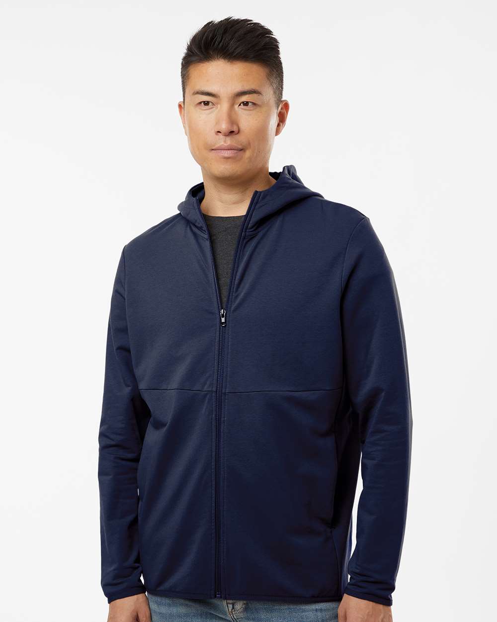 Independent Trading Co. Unisex Perform Full-Zip Hooded Sweatshirt Stretch