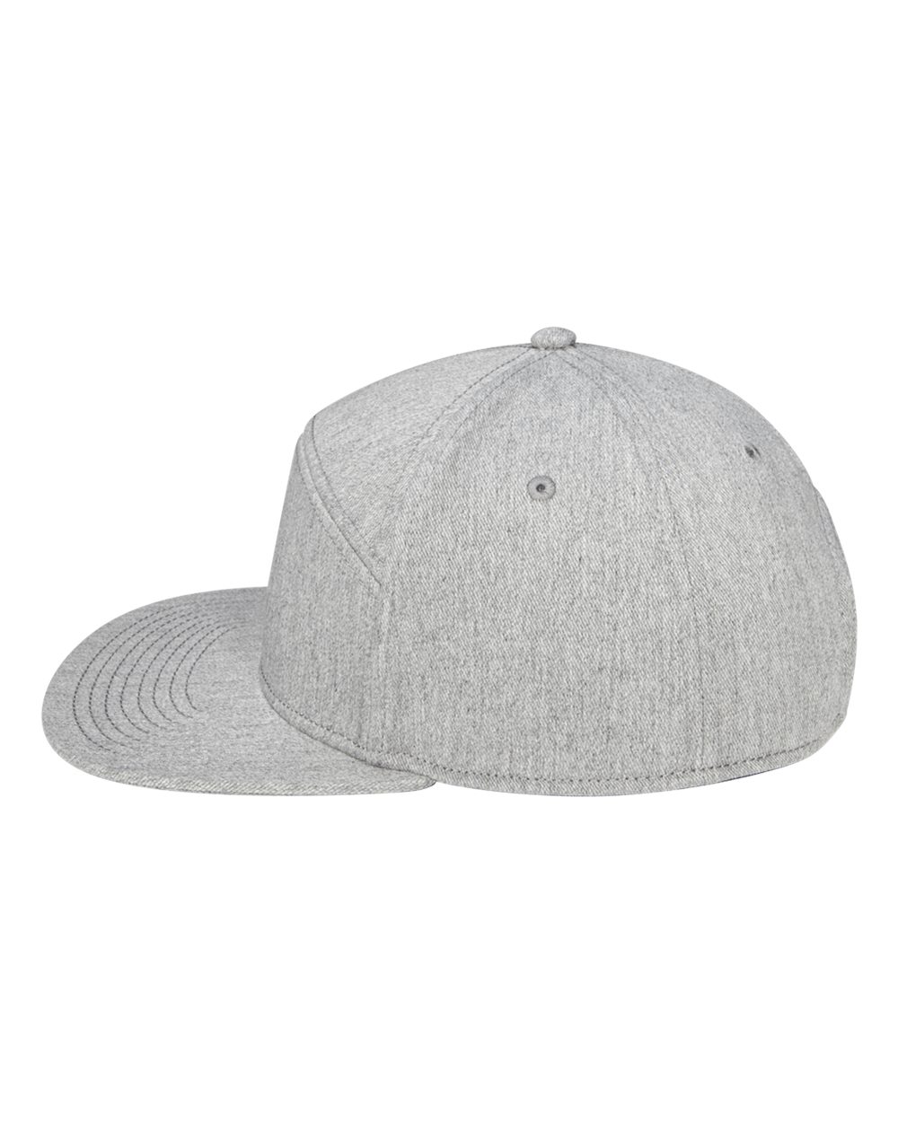 Pukka Tradesman Hybrid Six-Panel Structured Snapback Flat Bill Cap