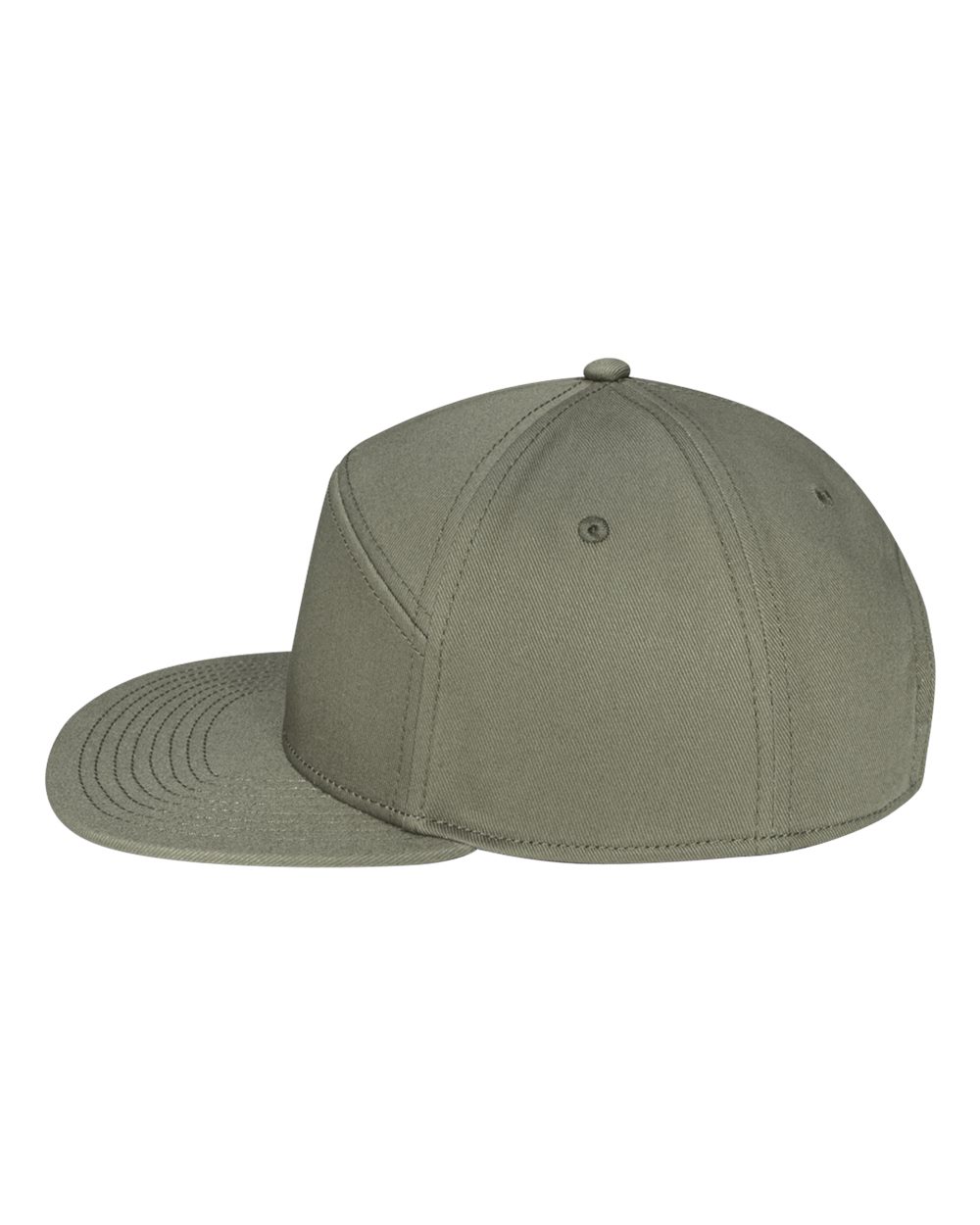Pukka Tradesman Hybrid Six-Panel Structured Snapback Flat Bill Cap