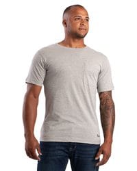 Berne Tall Men's Lightweight Performance Pocket T-Shirt Moisture-Wicking Tagless