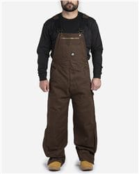 Berne Tall Insulated Heritage Cotton Duck Bib Overall Heavy-Duty