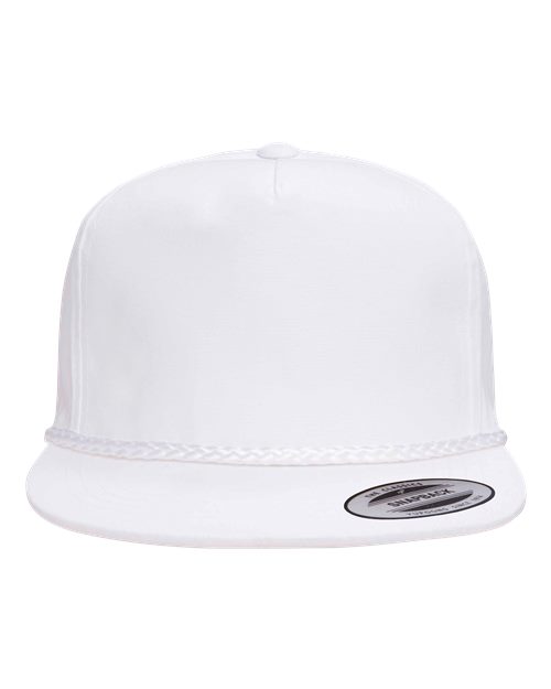 YP Classics Premium Poplin Golf Cap with Snapback Closure