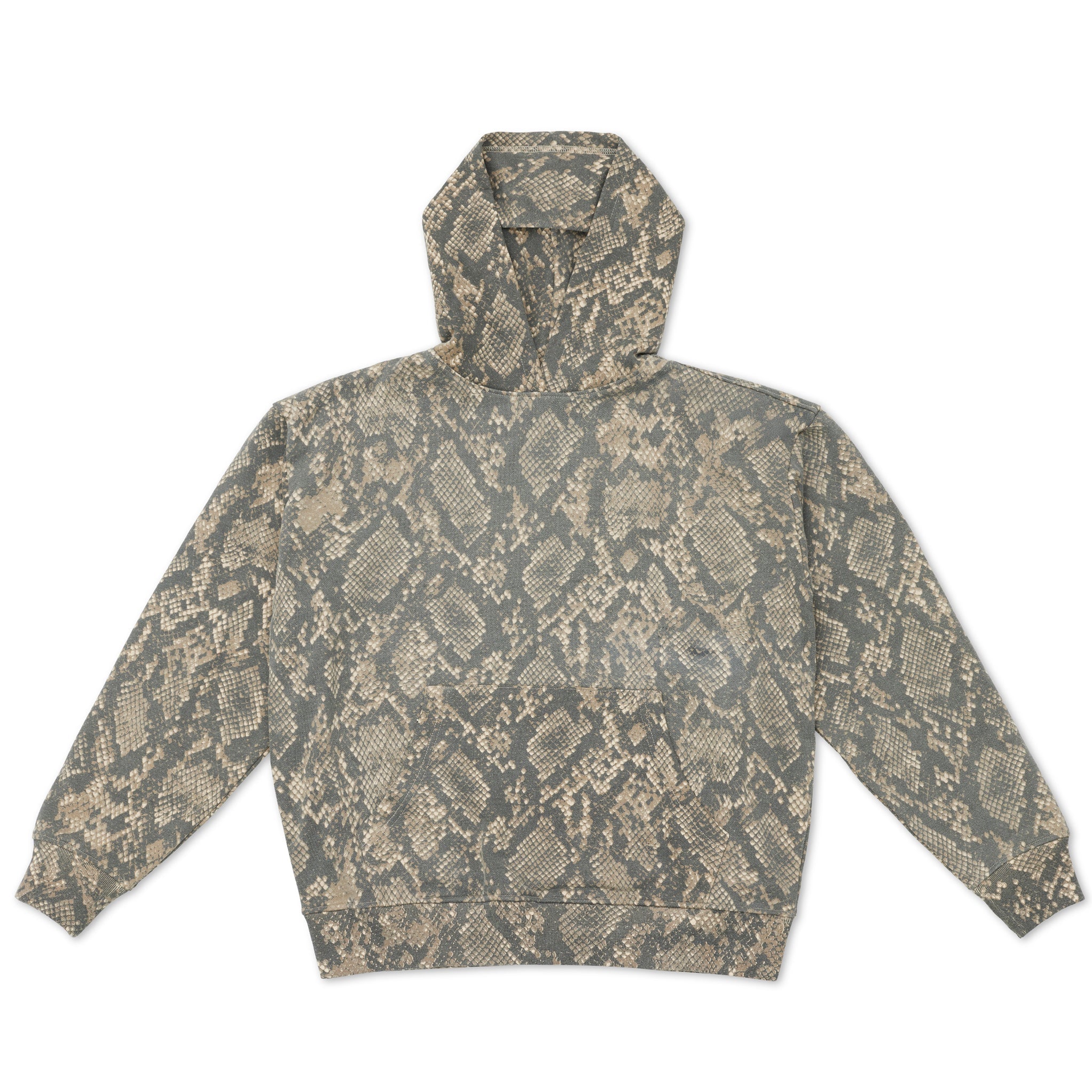 Cotton Collective 14oz Brushed Cotton Oversized Hoodie with Vintage Edges