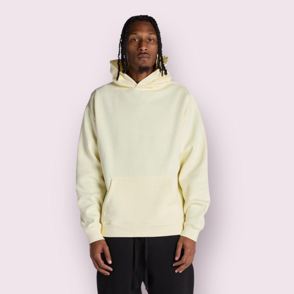 Blueprint Relaxed-Fit Unisex Hoodie 80% Cotton 20% Polyester Triple Polish
