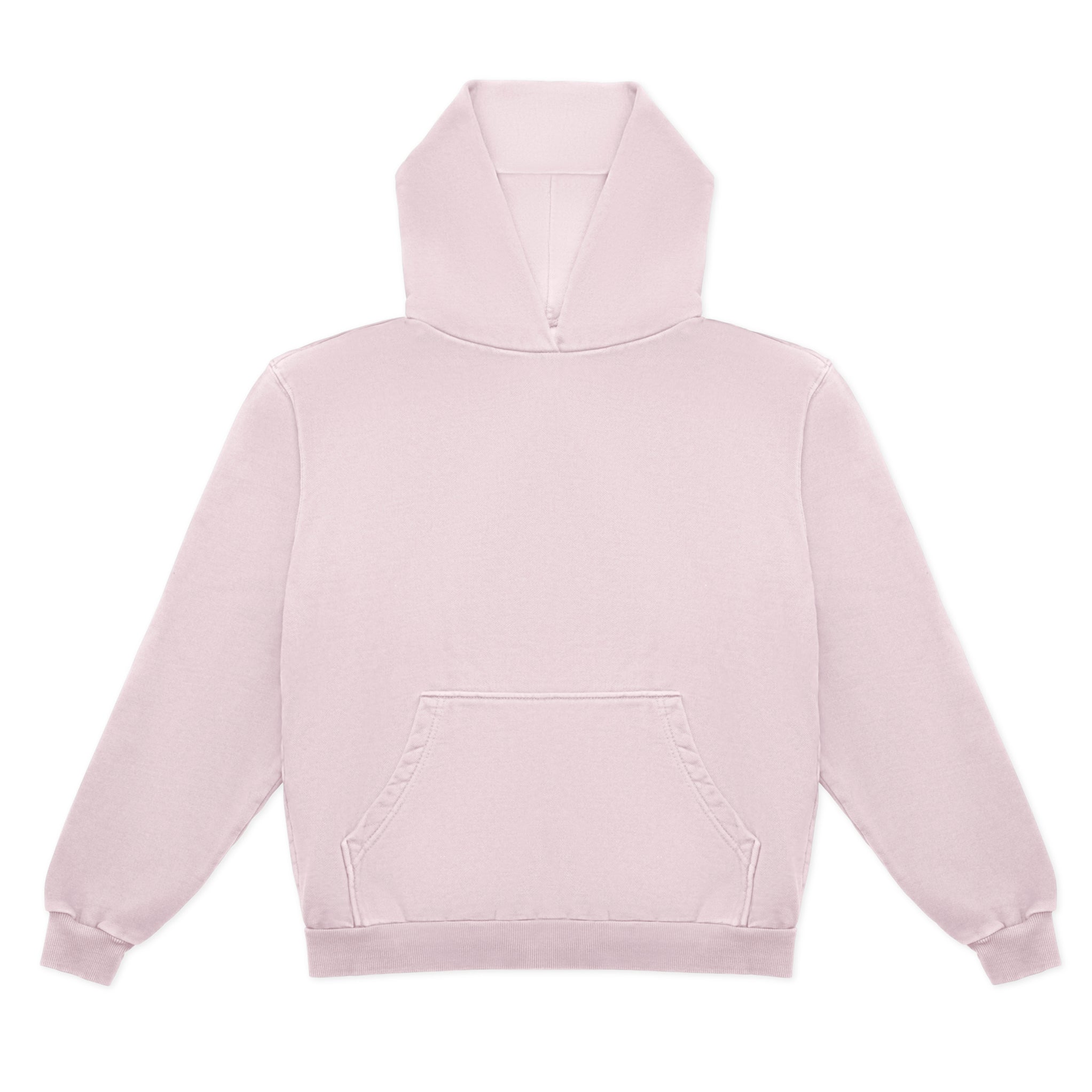 15oz Heavy Cotton Hoodie Oversized Drop-Shoulder Pigment-Dyed Fleece