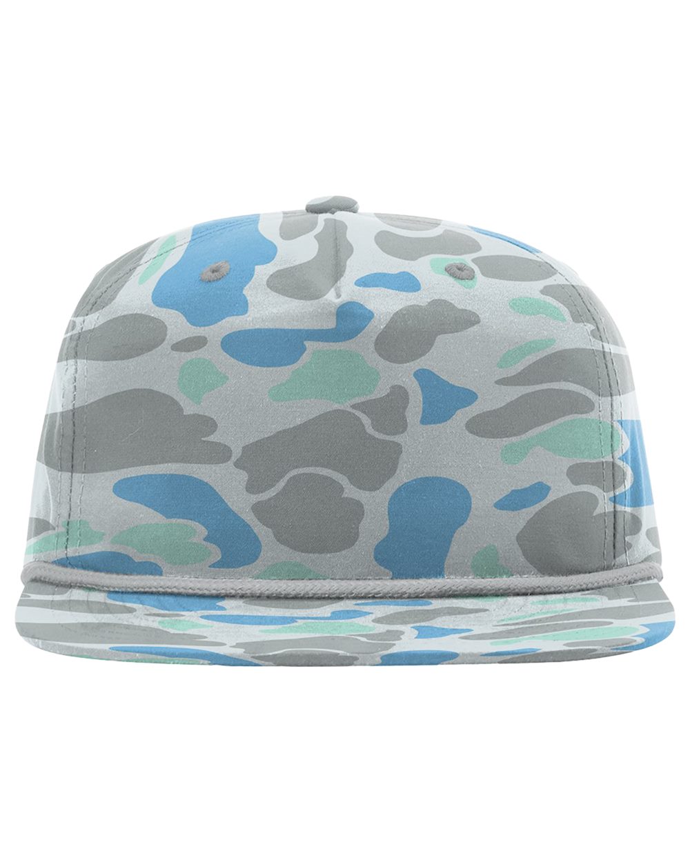 Richardson Printed Umpqua Adjustable Camo Rope-Trim Snapback Cap