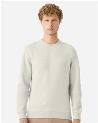 Lane Seven Unisex Nantucket Crewneck Heavyweight Textured Fleece Sweatshirt
