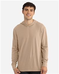 Premium CVC Blend Unisex Hoodie Long Sleeve T-Shirt - Soft, Durable, Versatile
