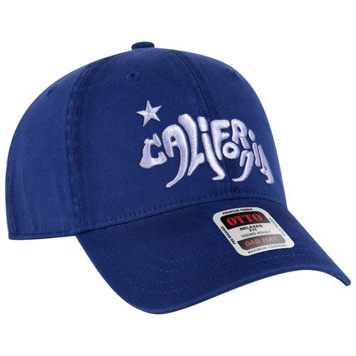 OTTO CAP 6-Panel Low Profile Dad Hat Washed Cotton